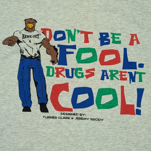 Drugs Aren't Cool Vintage Tee (M) - Picture 3 of 5